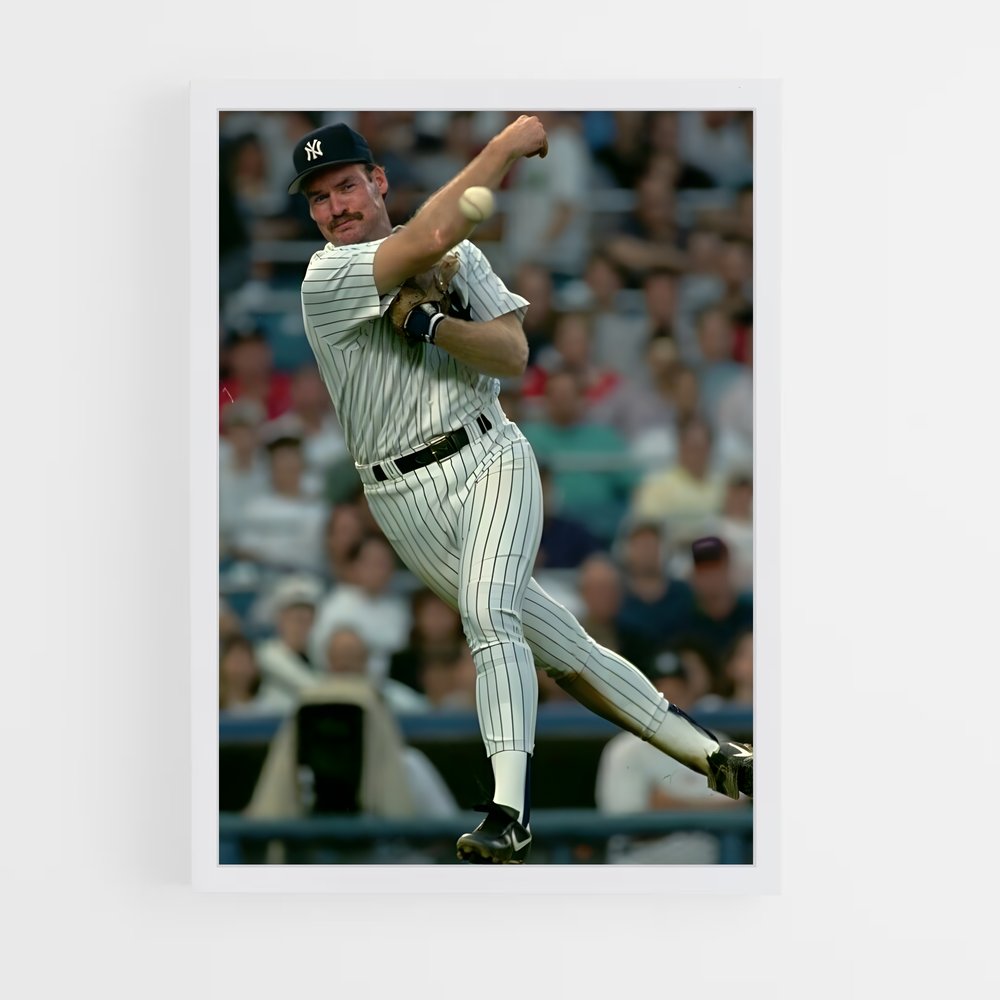Poster Wade de boggs – affiche Baseball (vue 3)